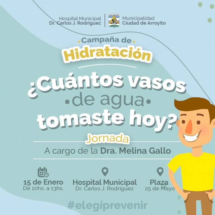 Campaña de Hidratación del Hospital Municipal