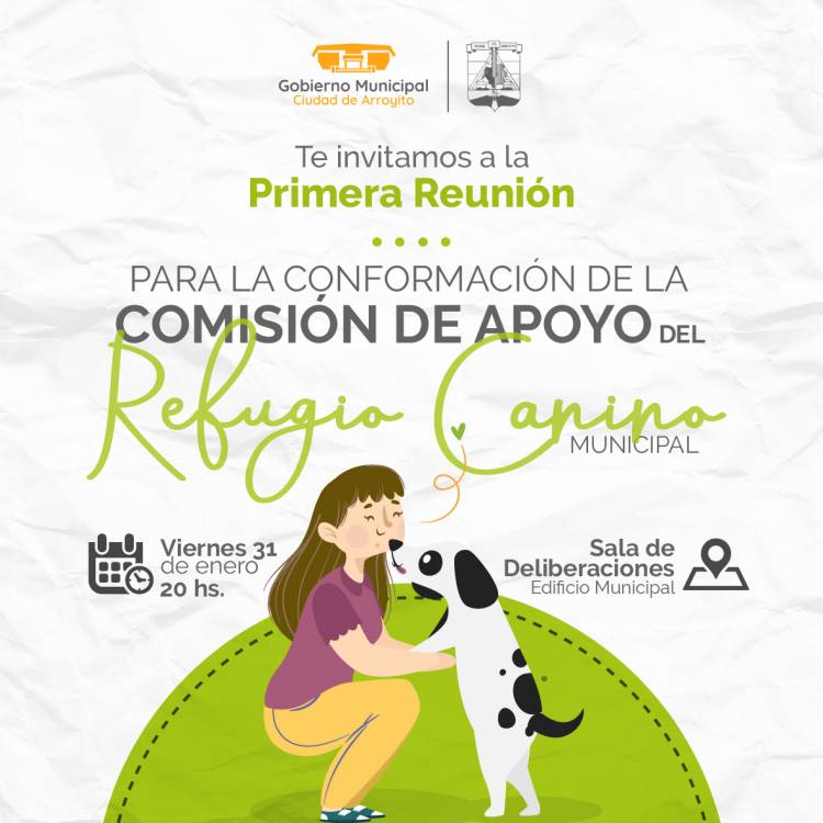Primera reunión para la Conformación de la Comisión de Refugio Canino Municipal
