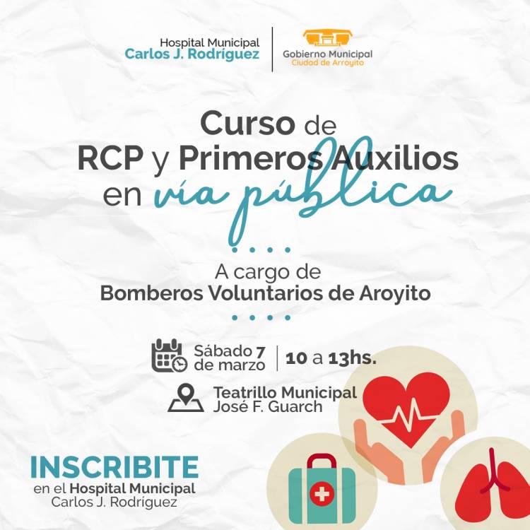 Curso de RCP y Primeros Auxilios