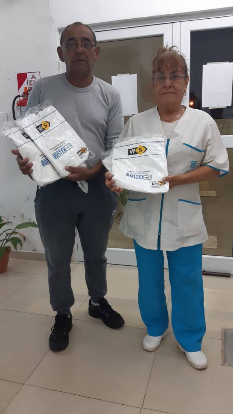 El Gobierno Municipal donó a la Clínica Regional materiales para hacer frente a la posible propagación del COVID-19