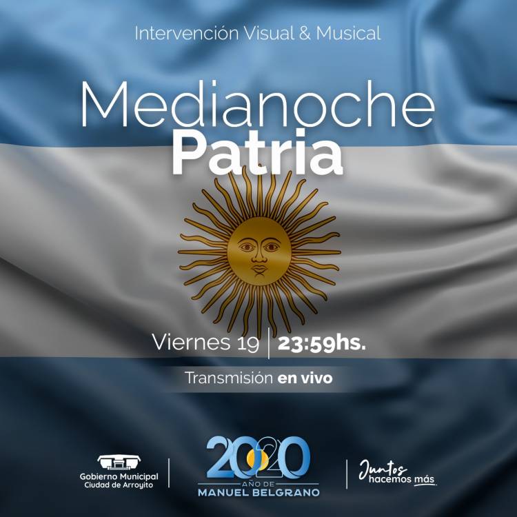 MEDIANOCHE PATRIA: INTERVENCIÓN VISUAL Y MUSICAL