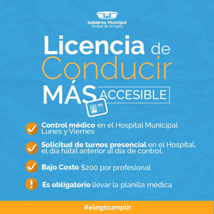 EL MUNICIPIO CUENTA CON PROFESIONALES DE LA SALUD EN EL HOSPITAL PARA EL TRÁMITE DE LICENCIA DE CONDUCIR