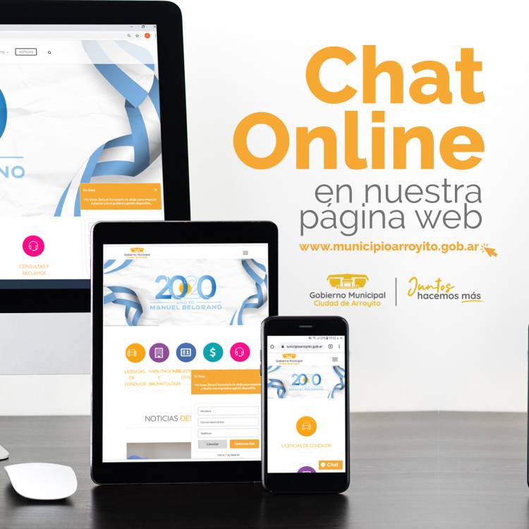 NUEVO SERVICIO PARA EL VECINO: CHAT ONLINE