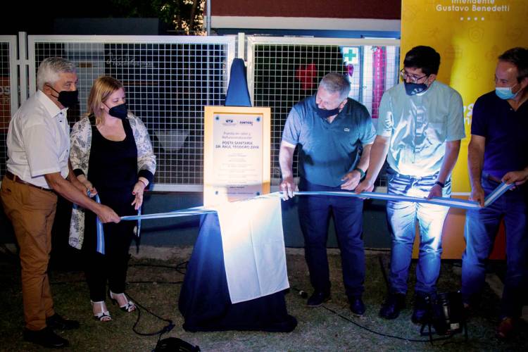 DESPUÉS DE MUCHOS AÑOS SE PUSO EN VALOR LA POSTA DEL PARAJE LA CURVA Y SE AMPLIARON SUS SERVICIOS MÉDICOS