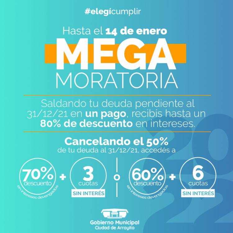 NUEVO PLAN DE PAGOS PARA IMPUESTOS ADEUDADOS Y GRANDES DESCUENTOS