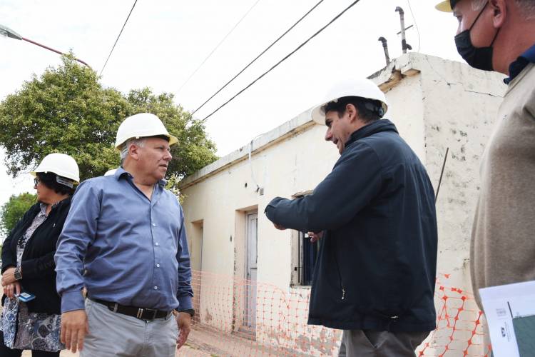 LA MEGA OBRA DE DESAGÜES AVANZA A BUEN RITMO