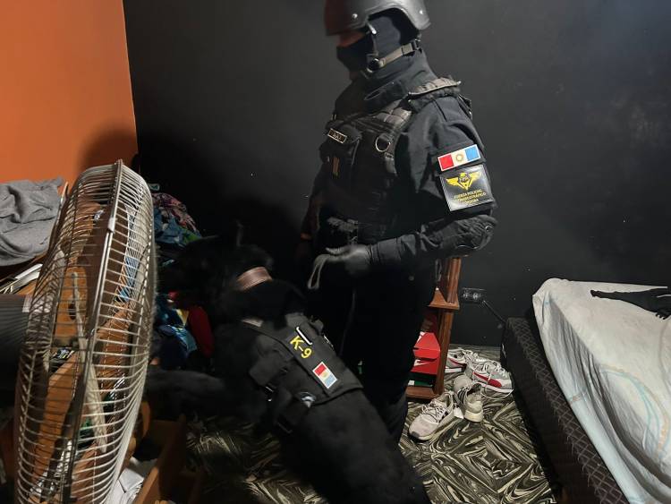 FUE DETENIDO UN DELIVERY DE COCAÍNA EN ARROYITO