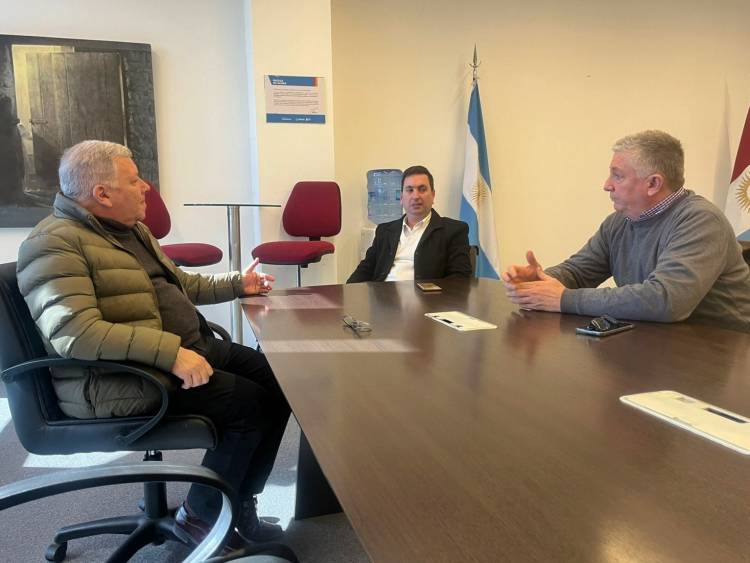 EL INTENDENTE GUSTAVO AVANZA CON LAS GESTIONES PARA CONCRETAR EL FUTURO CENTRO DE MONITOREO MUNICIPAL