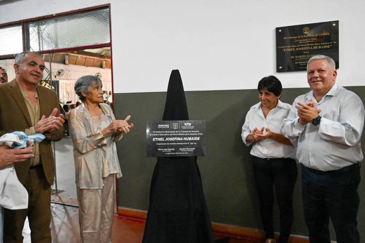 CENMA N° 60 lleva el nombre de «Ethel Josefina Hubaide» en su honor