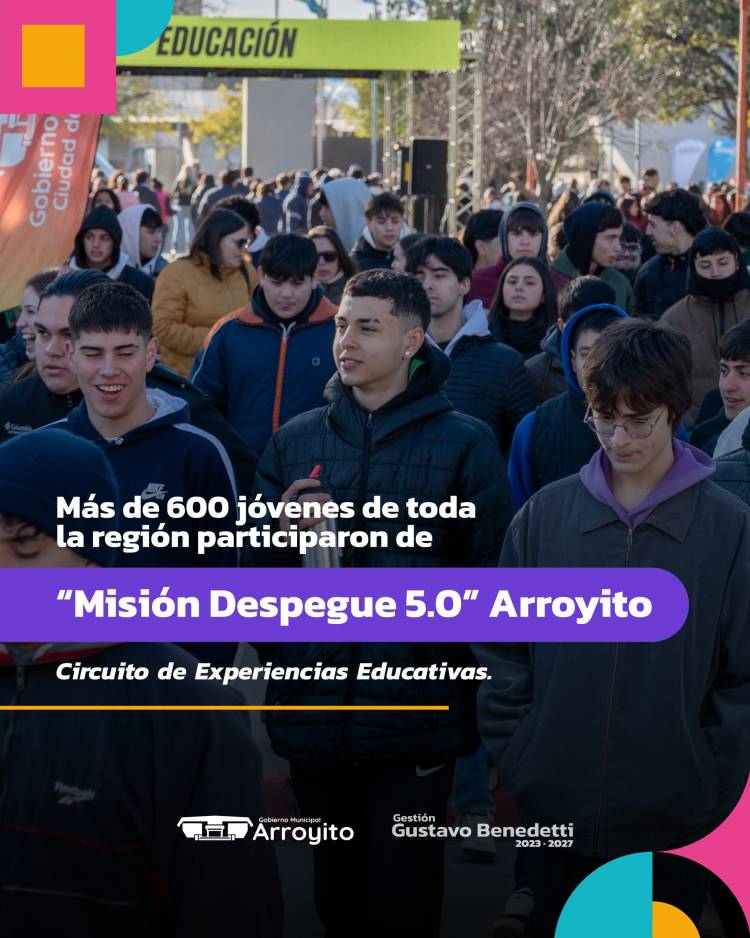 Arroyito: Más de 600 jóvenes de toda la región participaron de “Misión Despegue 5.0”