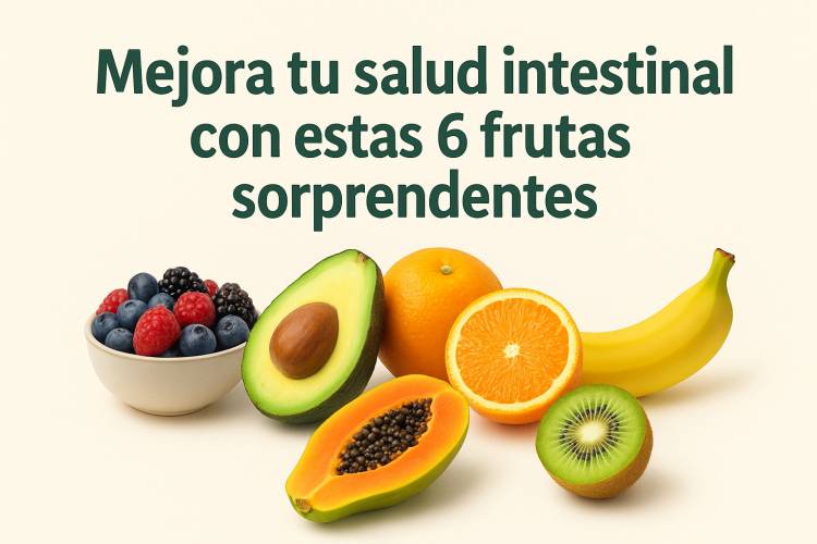 Las 6 frutas que mejoran tu salud intestinal y no sabías